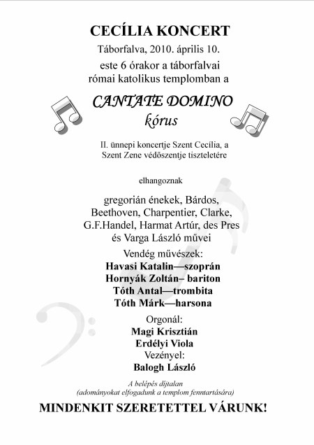 Cecília koncert