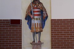 Szent István és Szent Imre mozaikképek tervei