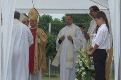 Szent László templom szentelése