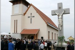 Szent László templom szentelése